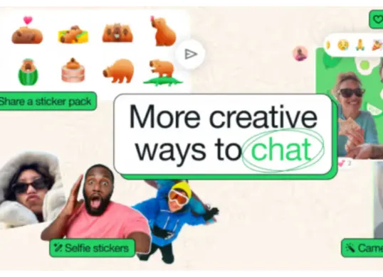 cara buat stiker dari foto selfie di WhatsApp (Sumber: WhatsApp)