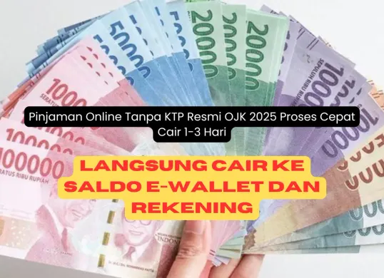 Proses mudah dan cepat: Aplikasi pinjaman online resmi siap membantu kebutuhan finansial Anda." (Sumber: Poskota/Yusuf Sidiq)