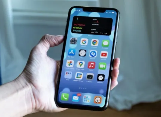 Cara ubah tampilan layar Hp Android menjadi iPhone. (Sumber: Pinterest)