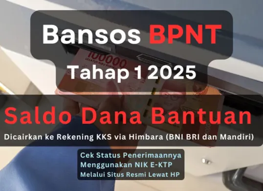 Informasi terbaru penyaluran bansos BPNT tahap 1 2025, saldo dana bantuan akan segera dicairkan. (Sumber: Poskota/Aldi Harlanda Irawan)