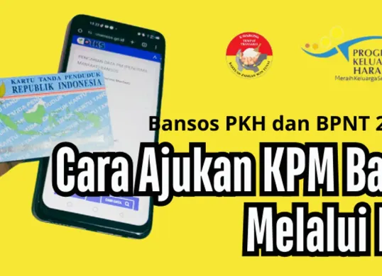 Dengan adanya teknologi, KPM yang memenuhi syarat kini bisa mengajukannya melalui HP. (Sumber: Poskota/Dadan Triatna)