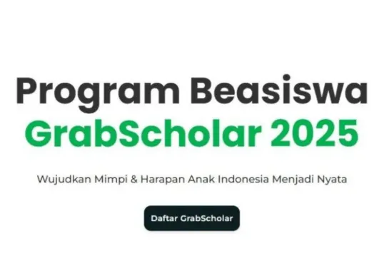 Beasiswa GrabSholar 2025. (Sumber: benihbaik.com)