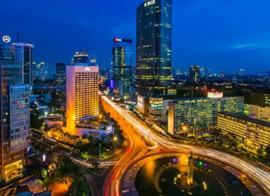 Ilustrasi. Pemprov DKI Jakarta akan menggelar Car Free Night pada malam takbiran Idul Fitri 1447 H di kawasan Sudirman–Thamrin. (Sumber: X/@IndoPopBase)