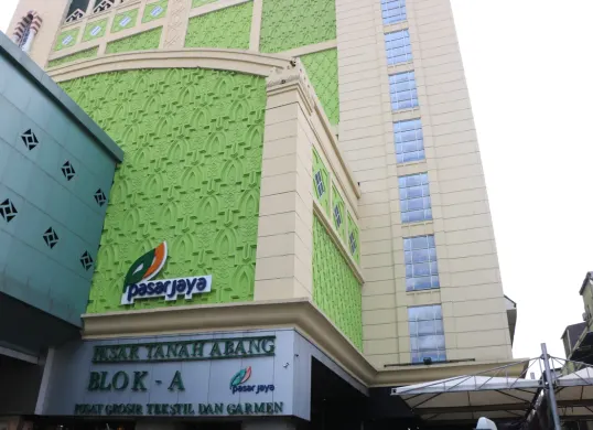 Sejarah Pasar Tanah Abang yang sudah berdiri sejak zaman penjajahan Belanda. (Sumber: Perumda Pasar Jaya)