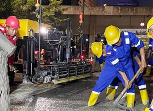 Ilustrasi, Beton Rapid Setting. (Sumber: Dok Binamarga Jakarta)