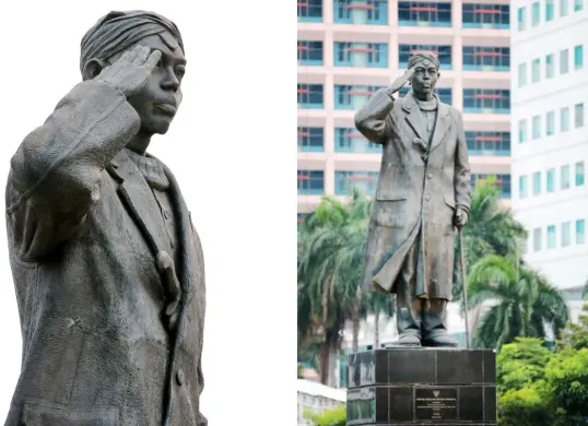 Patung Jenderal Sudirman (Sumber: Pinterest/debronzes)