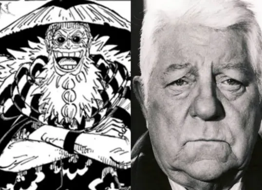 Mangaka One Piece Eiichiro sebut Scooper Gaban terinspirasi dari aktor legendaris asal Prancis, Jean Gabin. (Sumber: X/@newworldartur)