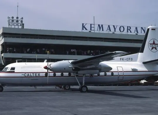 Eks sejarah Bandara Kemayoran (Sumber: Pinterest)