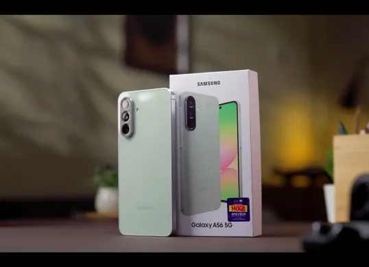 Hp Samsung Galaxy A56 5G (Sumber: YouTube/GadgetIn)