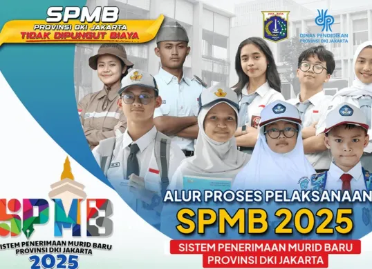 Pendaftaran SPMB Jakarta tahap akhir tahun 2025 bagi semua jenjang pendidikan. (Sumber: SPMB Jakarta)