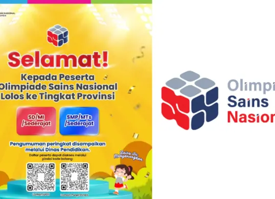 Pengumuman hasil OSN Kabupaten/Kota 2025, jenjang SD/MI dan SMP/MTs. (Sumber: pusatprestasinasional.kemdikbud.go.id)