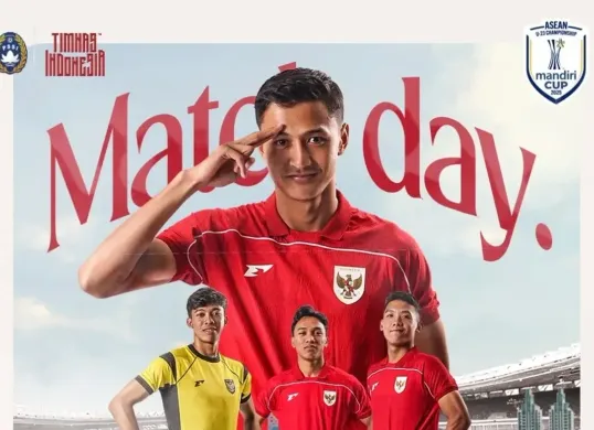 Tonton live streaming Timnas Indonesia U-23 vs Brunei Darussalam U-23 malam ini kick-off 20.00 WIB (Sumber: Instagram @timnasindonesia)