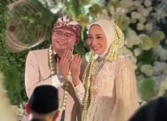 Tiga tewas dalam pesta pernikahan Maula Akbar dan Putri Karlina (Sumber: Instagram/@putri.karlina14)
