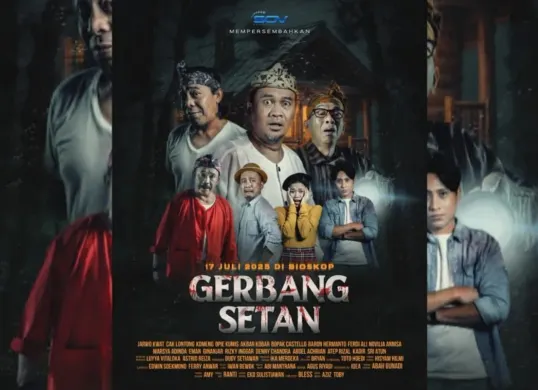 Sinopsis film horor Gerbang Setan yang resmi tayang 17 Juli 2025. (Sumber: Instagram/@setiaonevision_media)