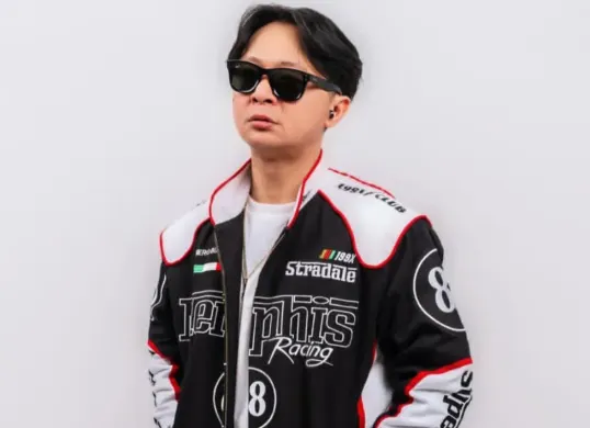 Pacar Erika Carlina, DJ Bravy alias Vconk. (Sumber: Instagram/@bravyson.vconk)