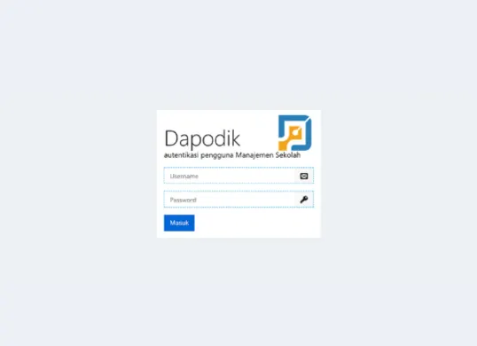 Persiapkan diri menghadapi Dapodik 2026 (Sumber: sso.datadik.dikdasmen.go.id)