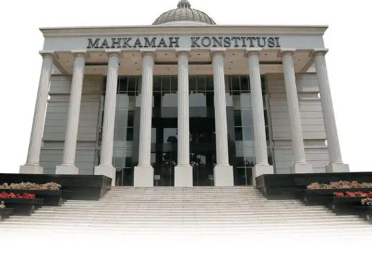 Potret gedung Mahkamah Konstitusi (MK) Indonesia. (Sumber: Ist.)