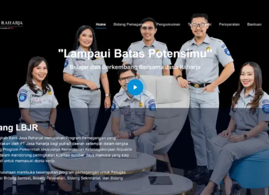 Daftar magang LBJR 2025 sekarang! Kuota terbatas. Tanpa biaya, dapat sertifikat dan peluang kerja di Jasa Raharja. Cek syaratnya di sini! (Sumber: lbjr.jasaraharja.co.id)