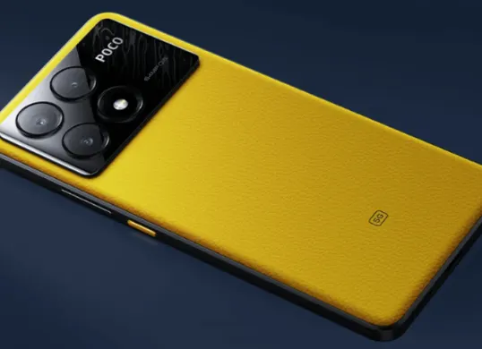 Salah satu HP POCO yang desainnya mirip iPhone 17, POCO X6 Pro 5G (Sumber: mi.co.id)