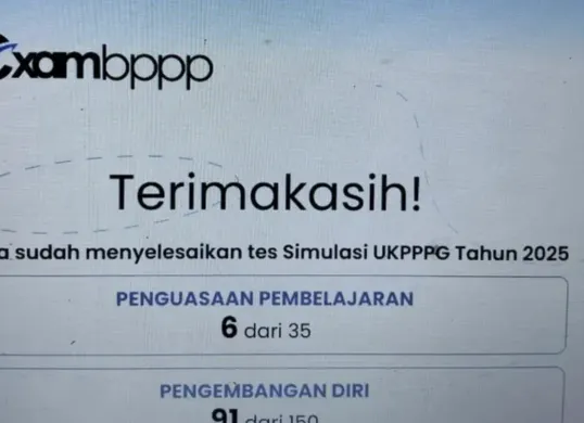 Sistem Verifikasi EXAMBPPP UKPPPG 2025 Bermasalah: Ribuan Peserta Terjebak Error Tanpa Solusi (Sumber: Exambppp UKPPG 2025)