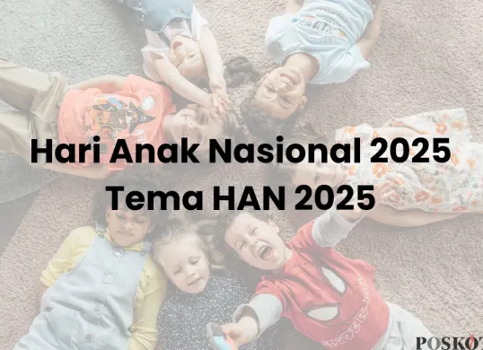 Tema Hari Anak Nasional 2025 yang Diperingati Hari Ini 23 Juli (Sumber: Canva/Edited Muhammad Ibrahim)