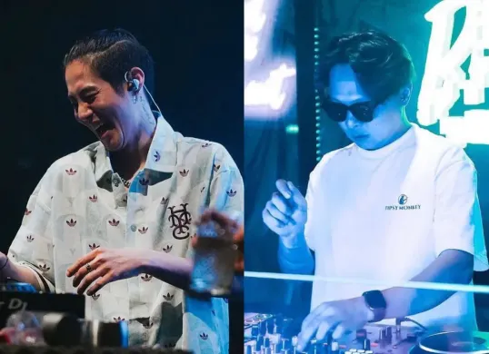 Nama DJ Bravy dan DJ Panda tengah menjadi sorotan setelah pengakuan kehamilan Erika Carlina, (Sumber: Instagram/@djpanda_official, @bravyson.vconk)