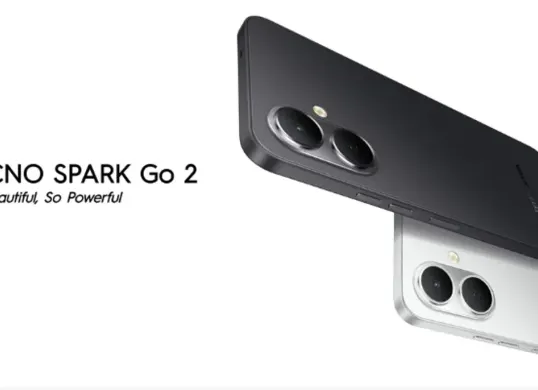 TECNO Spark Go 2 bukan cuma ponsel murah. Ini adalah remote universal berkat sensor IR, plus tahan debu & cipratan air (IP64). (Sumber: tecno-mobile.com)