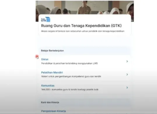 Terungkap! 4 Kompetensi Guru yang Jadi Acuan Kinerja di Platform Resmi Ruang GTK (Sumber: Dok/Ruang GTK)