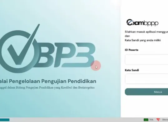 Cara mengatasi muncul tanda silang saat instal ExamBPPP untuk tryout PPG 2025. (Sumber: YouTube/Calon Guru)