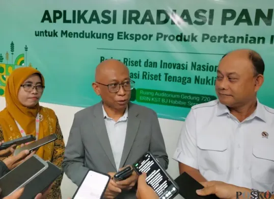 Kepala ORTN BRIN, Syaiful Bakhri saat ditemui di Kantor BRIN Tangerang Selatan (Tangsel), Selasa, 29 Juli 2025. (Sumber: Poskota/Primayanti Juli Kumala Manalu)