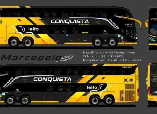 Livery Yudistira HD Maleo Trans 2025: Sentuhan Elegan dan Agresif di Dunia BUSSID (Sumber: Pinterest)