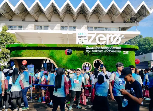 Telkom kembali menggelar event Digiland 2025. (Sumber: Corcom Telkom)