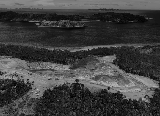 Seruan Save Raja Ampat dan Papua Bukan Tanah Kosong viral. (Sumber: Greenpeace)