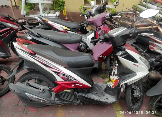 Ilustrasi barang bukti curanmor. (Sumber: Dok Humas Polres Metro Jakarta Barat)