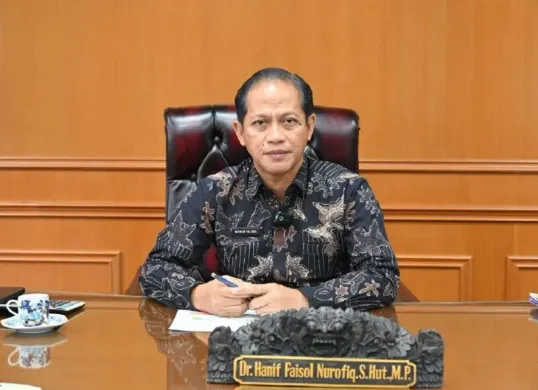 Menteri Lingkungan Hidup (LH), Hanif Faisol Nurofiq. (Sumber: Doc.DLHK Aceh)