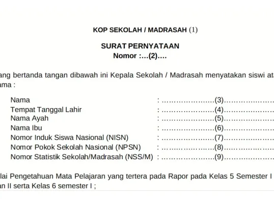 Ilustrasi lembar biodata dalam pendaftaran PPDB 2025. (Sumber: Istimewa)