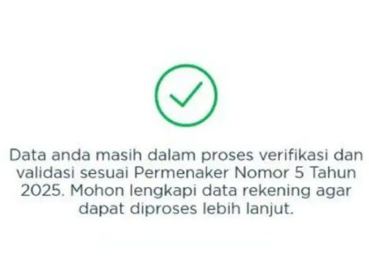Proses pencairan BSU BPSJ Ketenagakerjaan. (Sumber: Istimewa)