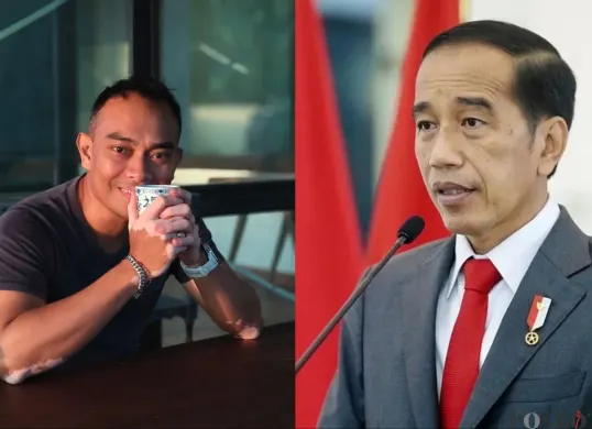 Profil dan Sepak Terjang Dedy Nur Palakka, Kader PSI yang Sebut Jokowi Penuhi Syarat Jadi Nabi (Sumber: X/fiuuuh56 dan Instagram Jokowi)