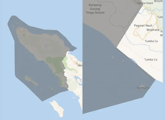 4 pulau sengketa Aceh-Sumut ternyata berdekatan dengan blok migas lepas pantai. Pemprov Aceh menuntut Kemendagri menghormati kesepakatan 1992. (Sumber: Peta Wikimedia)