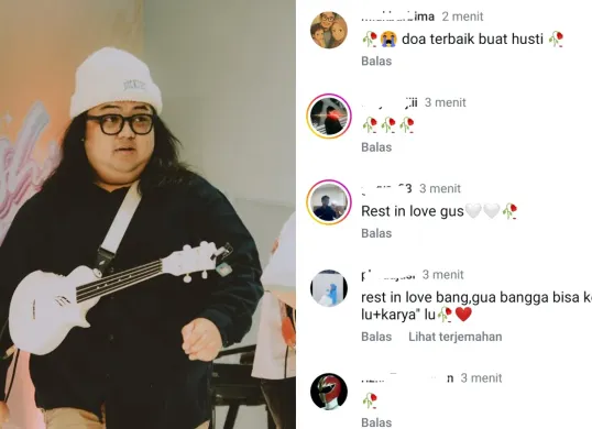 Netizen komentari postingan terakhir mendiang Gustiwiw. (Sumber: Instagram/@gustiwiw)