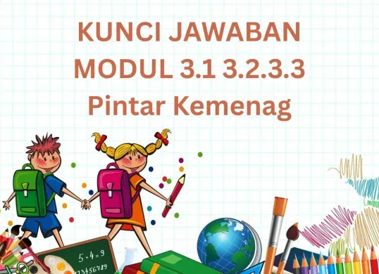 Kunci jawaban Pintar Kemenag. (Sumber: Dok. Poskota)