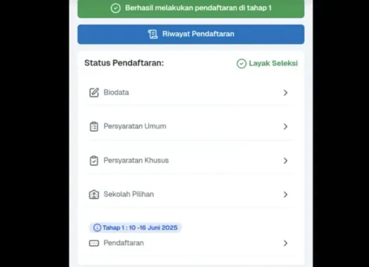 Tertera 'Layak Seleksi' di SPMB Jabar 2025? Ini Penjelasan Resmi dan Tahapan Selanjutnya! (Sumber: Instagram/@duniahariini17)