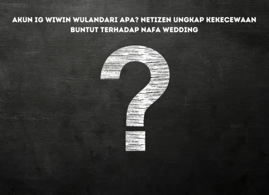 Viral! Pengalaman Pahit Wiwin Wulandari dengan Vendor Nafa Wedding Bikin Netizen Heboh
