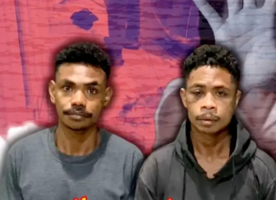 Potret pelaku pencabulan dan pengeroyokan adik Bahar bin Smith yang berhasil ditangkap oleh pihak kepolisian. (Sumber: Instagram/@resmob_pmj)