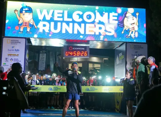 Dieng Caldera Race (DCR) 2025 bank bjb yang digelar pada 20–22 Juni 2025 di Tambi Tea Resort, Wonosobo, Jawa Tengah, berjalan dengan lancar dan meriah. (Sumber: dok. bank bjb)