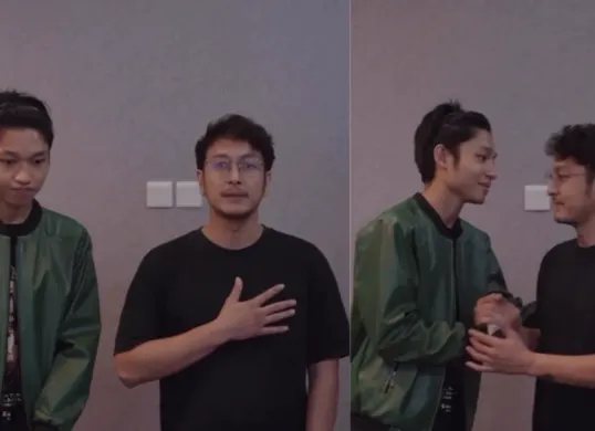 Dimas Anggara dan Kiesha Alvaro sudah damai (Sumber: Instagram/@dimsanggara)
