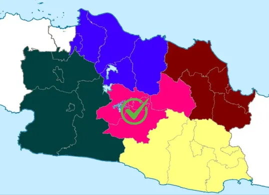 Wacana pemekaran provinsi Sunda Priangan di Jawa Barat, 5 daerah ini termasuk. (Sumber: X)