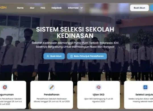 Sudah Bayar Pendaftaran Sekolah Kedinasan 2025 Tapi Status Masih Belum Lunas? Ini Cara Cepat Mengatasinya! (Sumber: Screenshot/dikdin.bkn.go.id)
