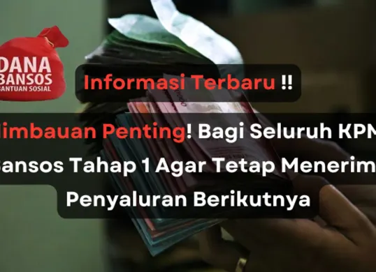 Informasi penting bagi KPM bansos tahap 1 agar tetap menerima pencairan berikutnya. (Sumber: Poskota/Aldi Harlanda Irawan)