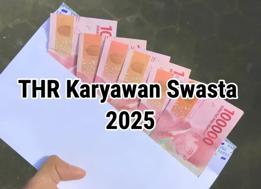 Ilustrasi pemberian THR untuk karyawan swasta. (Sumber: Poskota/Dzikri)